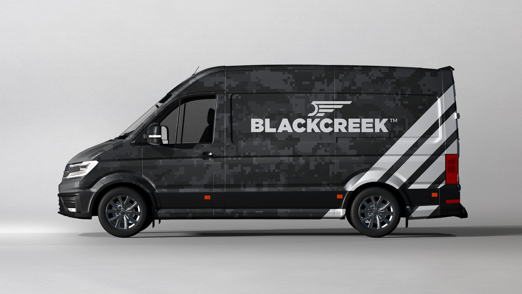 Delivery Truck Vehicle Wrap Design
